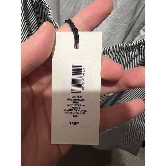 Aritizia Encourage Poplin Mini Dress small NWT - Picture 5 of 7